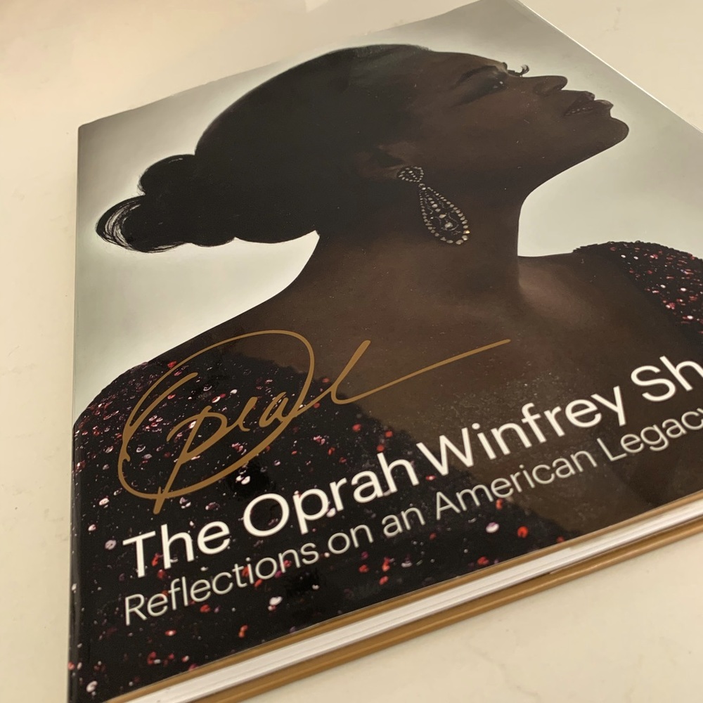 Oprah Winfrey large coffee table book